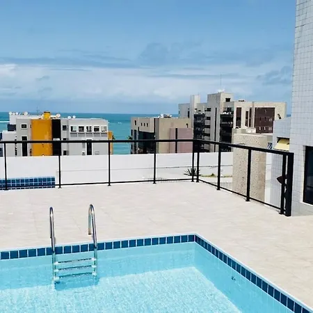 Apto Jatiuca Uma Quadra Da Praia Maceio (Alagoas) Exterior photo